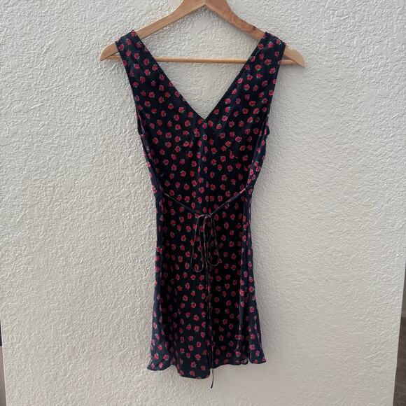 EUC $220 Realisation Par Isabelli Silk Mini Dress in Rosalita Floral | XXS - Picture 7 of 9